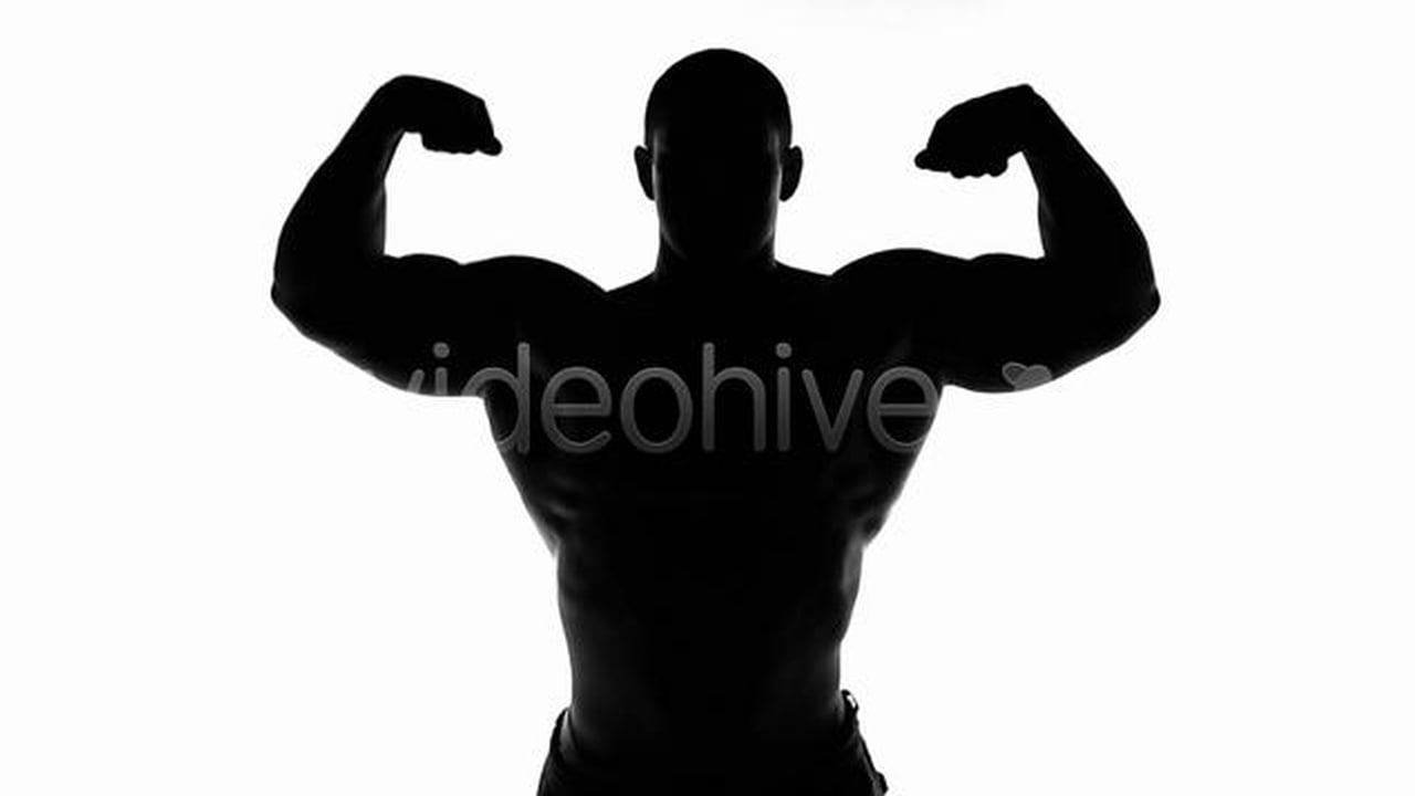1280x720 Bodybuilder Silhouette On Vimeo