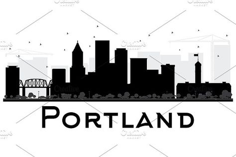 474x315 Viginia Beach City Silhouette Silhouettes, City And Beach