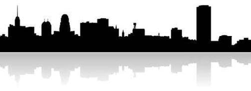 503x182 Buffalo Skyline Silhouette Vector Images, Illustrations