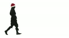 240x134 Indian Dance Silhouette Trio ~ Stock Footage