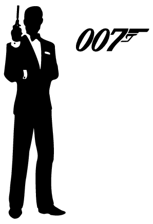 298x436 James Bond Vector