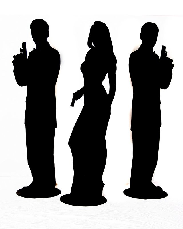 Bond Girls Silhouette at GetDrawings | Free download