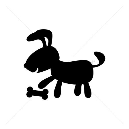 450x450 Free Dog Bone Stock Vectors Stockunlimited