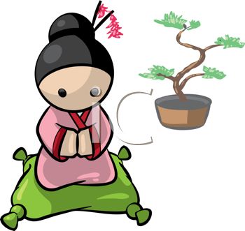 350x331 Japan Clipart Bonsai Tree