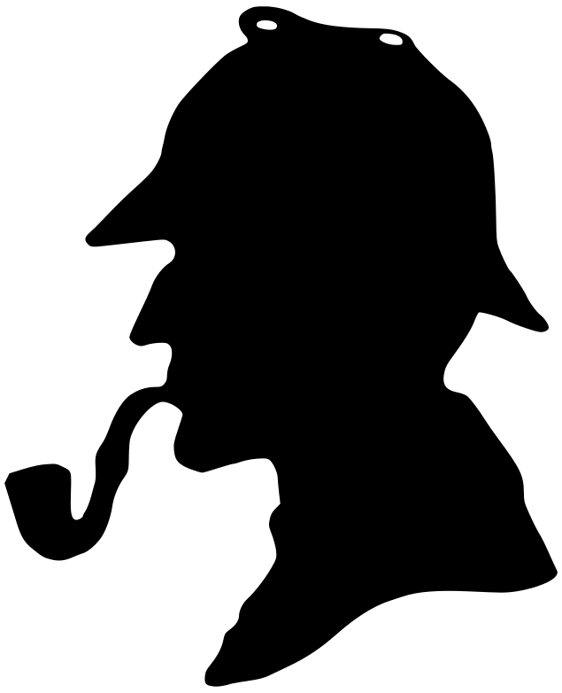 635x782 Holmes Silhouette Clipart Book Characters Sherlock