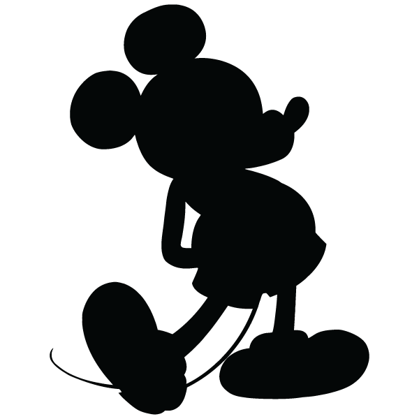 600x600 Mickey Mouse Silhouette Clip Art Many Interesting Cliparts