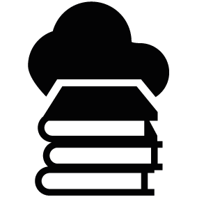 283x283 Online Books Study Materials For Education Silhouette Silhouette