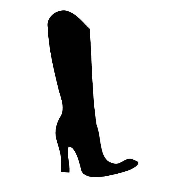 Boots Silhouette at GetDrawings | Free download