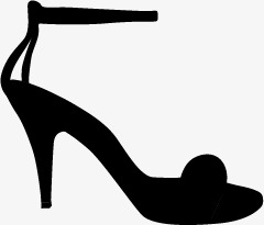 240x205 Ms. Heels Silhouette, Graphic Design, Shoe, Boots Png And Vector