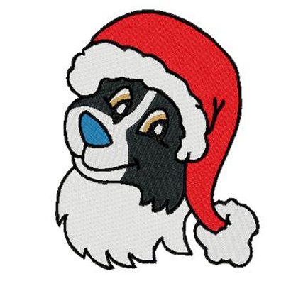 434x434 Border Collie Clipart Red