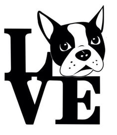 236x271 Boston Terrier Silhouette Clipart