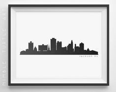 236x186 Boston Skyline Silhouette