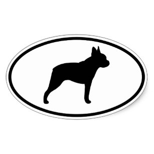 307x307 Boston Terrier Silhouette Gifts On Zazzle