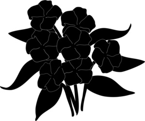 300x250 Flowers Clipart Image