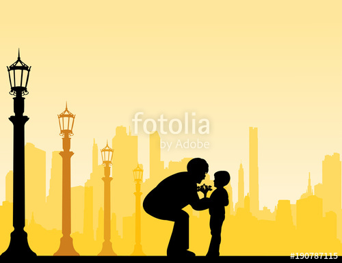 500x385 Grandchild Brings A Grandmother Of Flowers Bouquet, One In