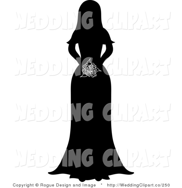 600x620 Bridesmaid Silhouette Clip Art Clipart Panda