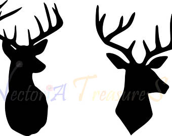 340x270 Deer Antler Svg Etsy