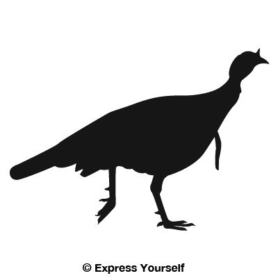 400x400 Turkey Hunting Clipart