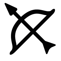 255x255 Cupids Bow Silhouette Silhouette Of Cupids Bow