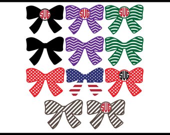 340x270 Bow Tie Silhouette Etsy