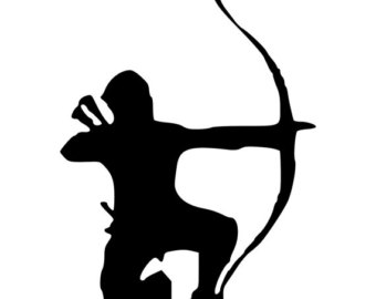 340x270 Bow Hunter Decal Etsy