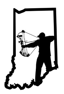 227x330 Indiana Bowhunter 1 Decal Sticker