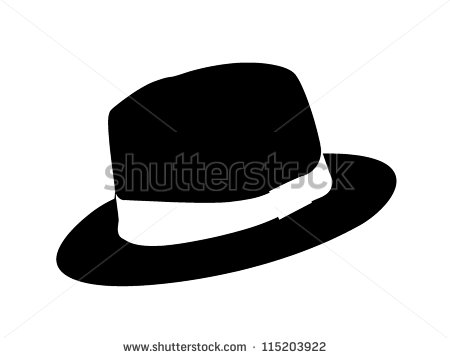 450x358 Hat Silhouette Clipart