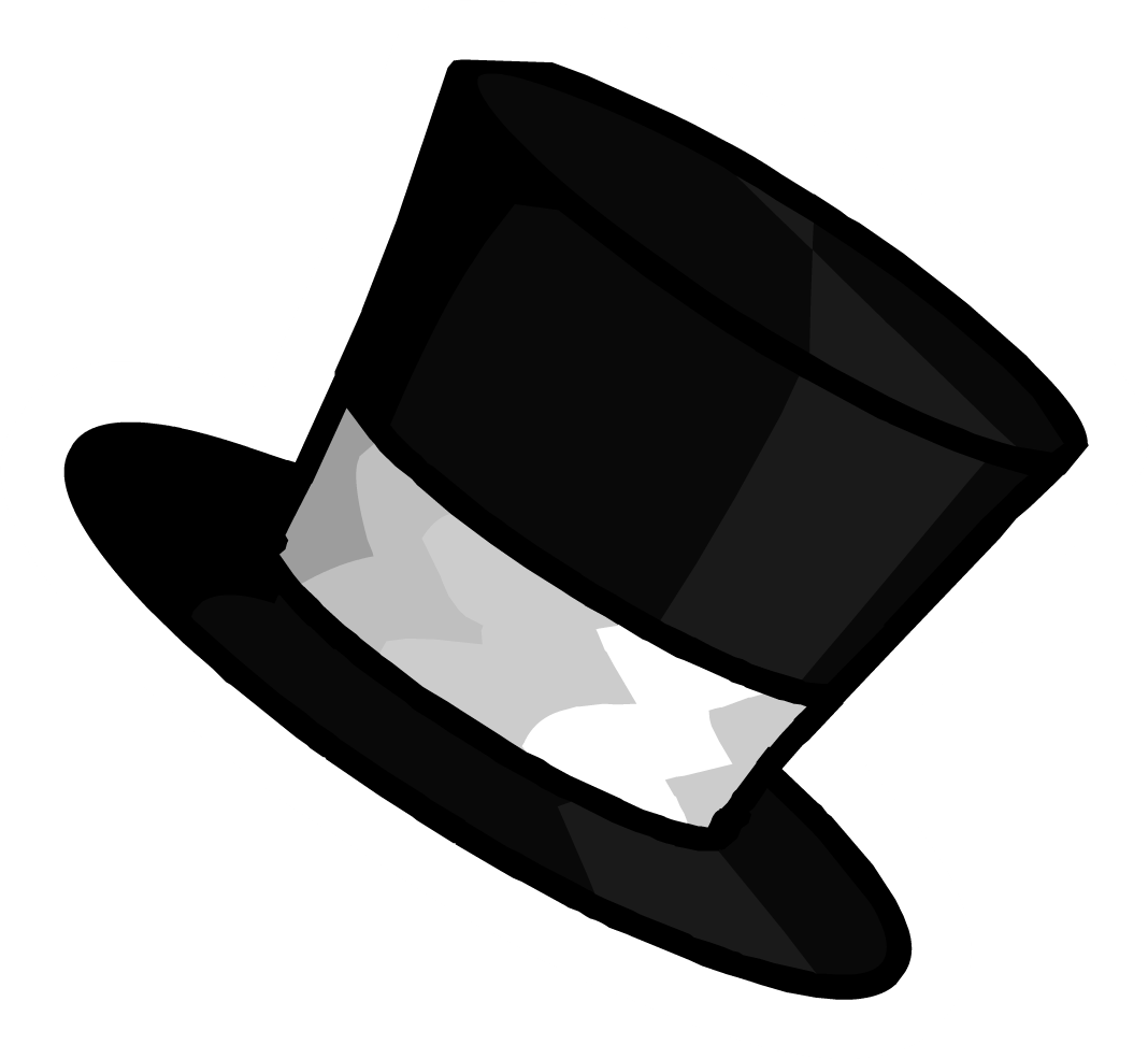1068x985 Top Hat Silhouette Clipart