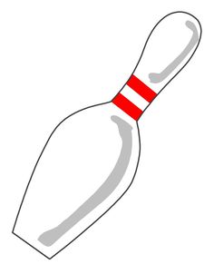 236x302 Bowling Pin Template