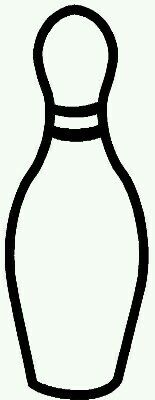 155x400 A Bowling Bowl Decorates This Printable Writing Template That Also