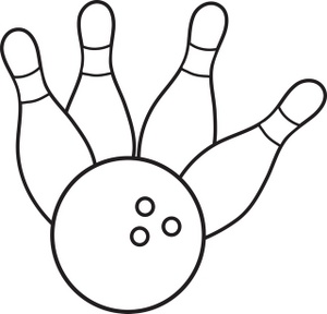 300x288 Ball Clipart Bowling Pin