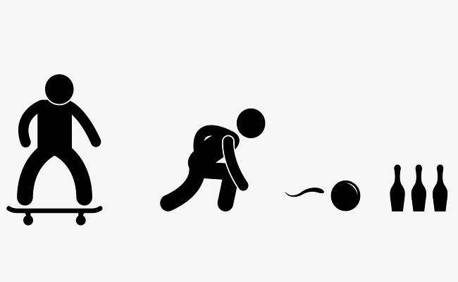650x400 Vector Sport, Movement, Bowling, Skateboard Png And Vector