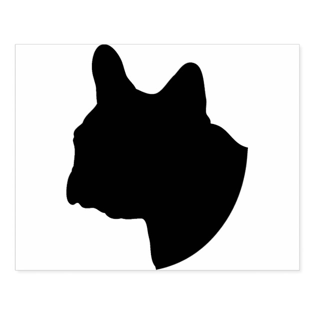 630x630 Boxer Dog Head Silhouette Pictures To Pin