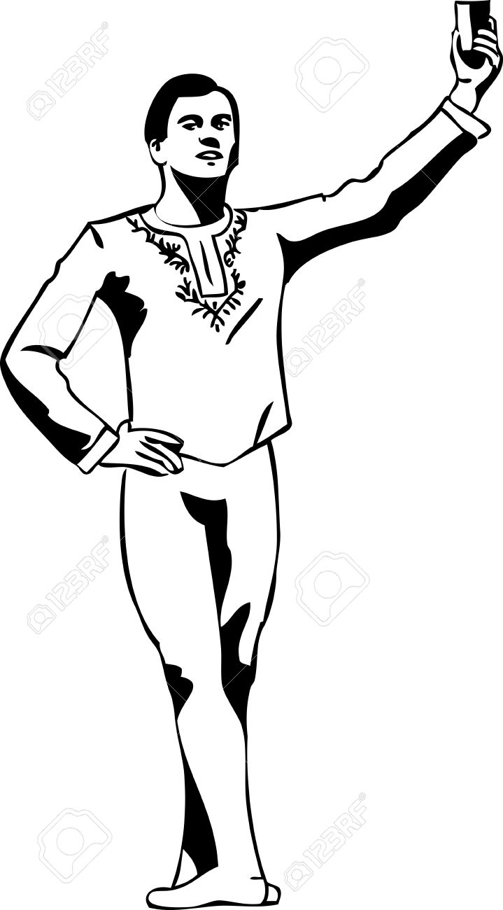 719x1300 Dancer Clipart Male Dancer