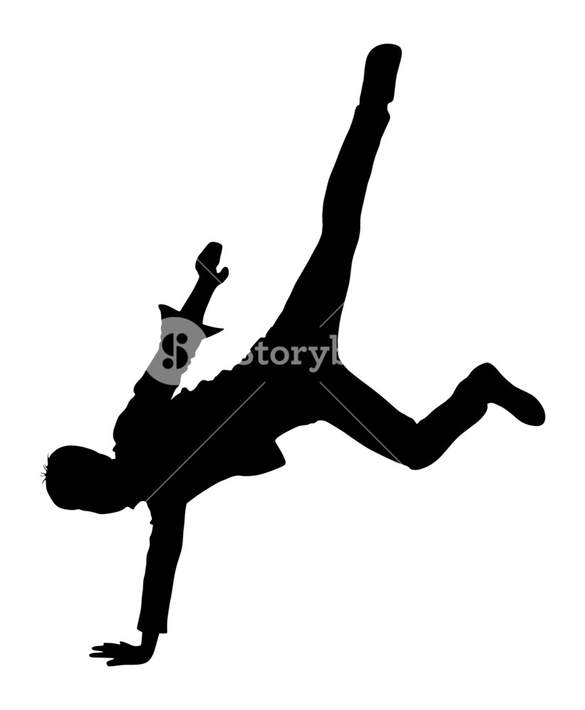 825x1000 Action Boy Royalty Free Stock Image