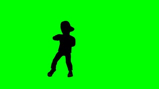 320x180 Baby Boy Dancing Hip Hop Motion Background