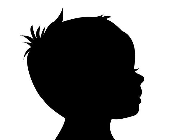 570x472 Boy Silhouette Profile