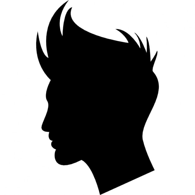 626x626 Boy Hair Shape Icons Free Download