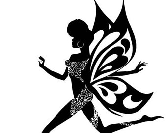 340x270 Fairy Silhouette Etsy