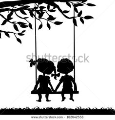 236x246 Silhouette Drawing Ideas