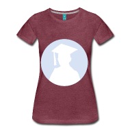 190x190 Graduation Boy Profile Circle Silhouette T Shirt Spreadshirt