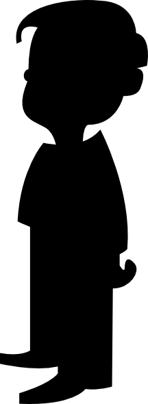 216x590 Child Outline Clipart Clipart Panda