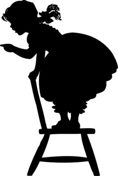236x350 Little Girl Clipart Shadow