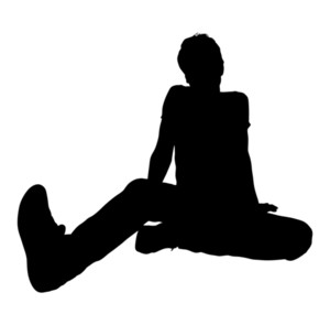 300x295 Two Boys Sitting Under A Tree Reading Royalty Free Stock Image