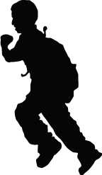 144x247 Running Silhouette Png