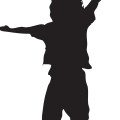 120x120 Dance Silhouette Boy Outline Vector Free Psd,vector,icons