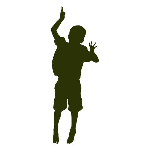 512x512 Jumping Boy Silhouette 1