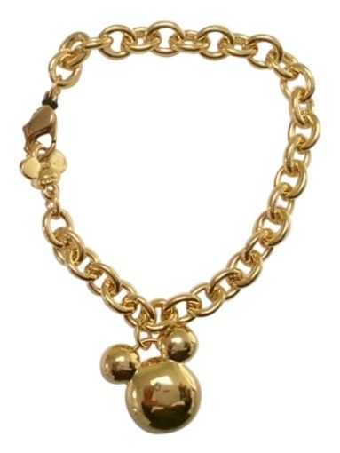 383x510 Gold Mickey Silhouette Packaging Bracelet Mickey Silhouette