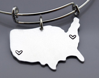 340x270 Silhouette Bracelet Etsy