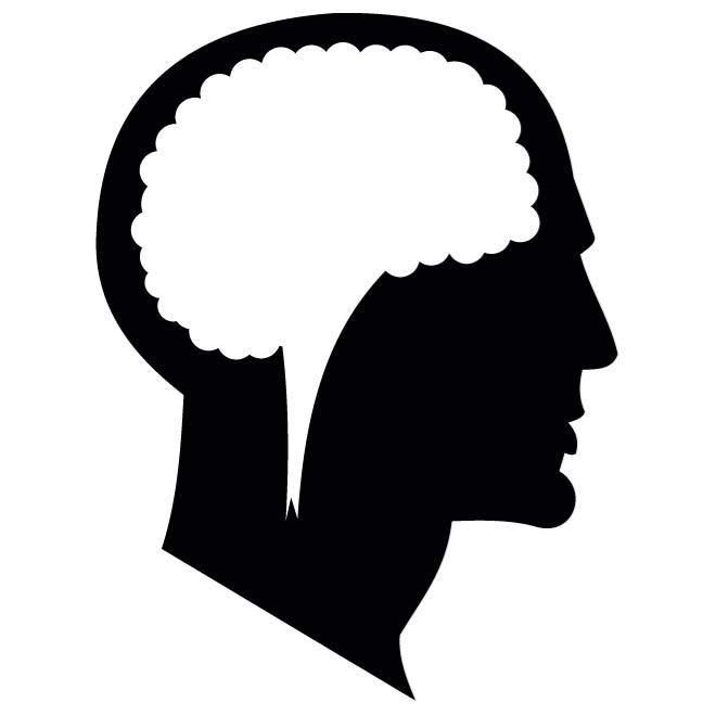660x660 Vector Silhouette Of A Head